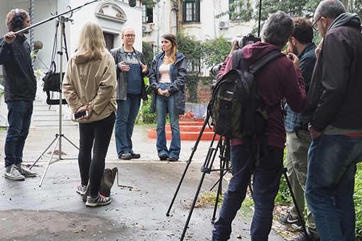 520 Dokumentarfilmopptak Uruguay Lene Cecilia Caballero Jeske Foto Ulf Breistrand