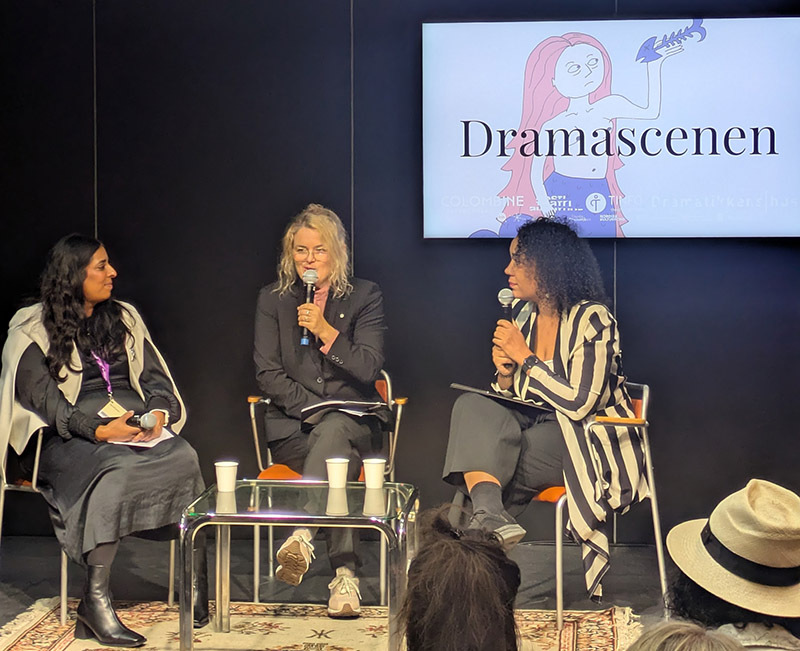 Panelsamtale bokmassan Foto Adam Tumidajewiicz